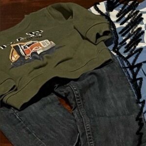 GAP Blue and White Kids Sweater Set